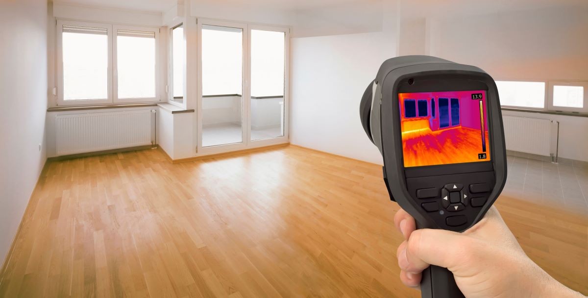Caméra thermique appartement